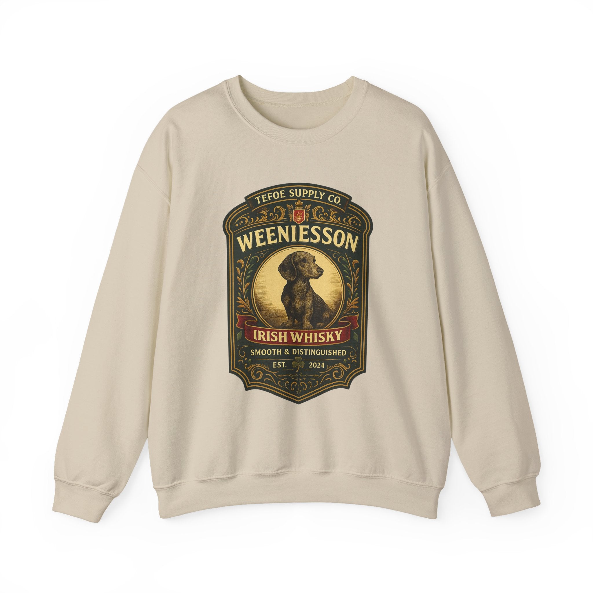 Dachshund Irish Whisky Sweatshirt