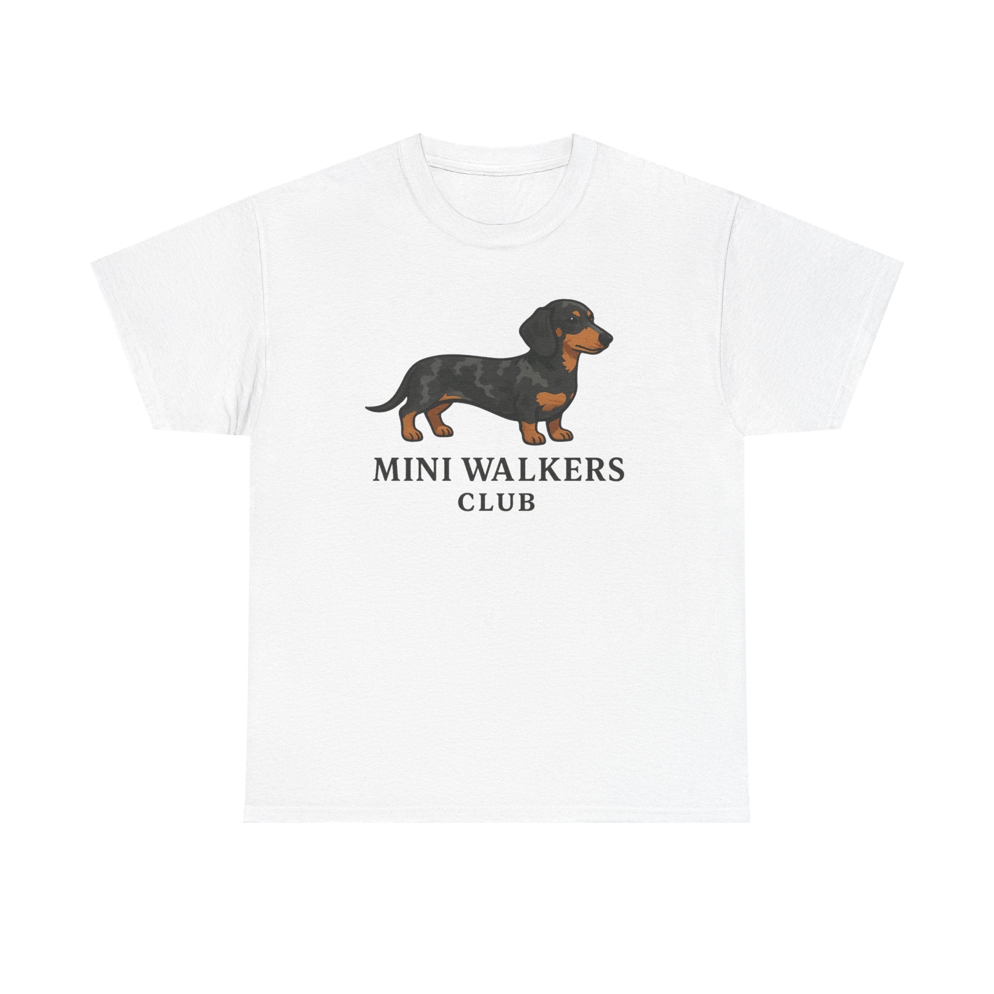 Dachshund 'Mini Walkers Club' T-Shirt