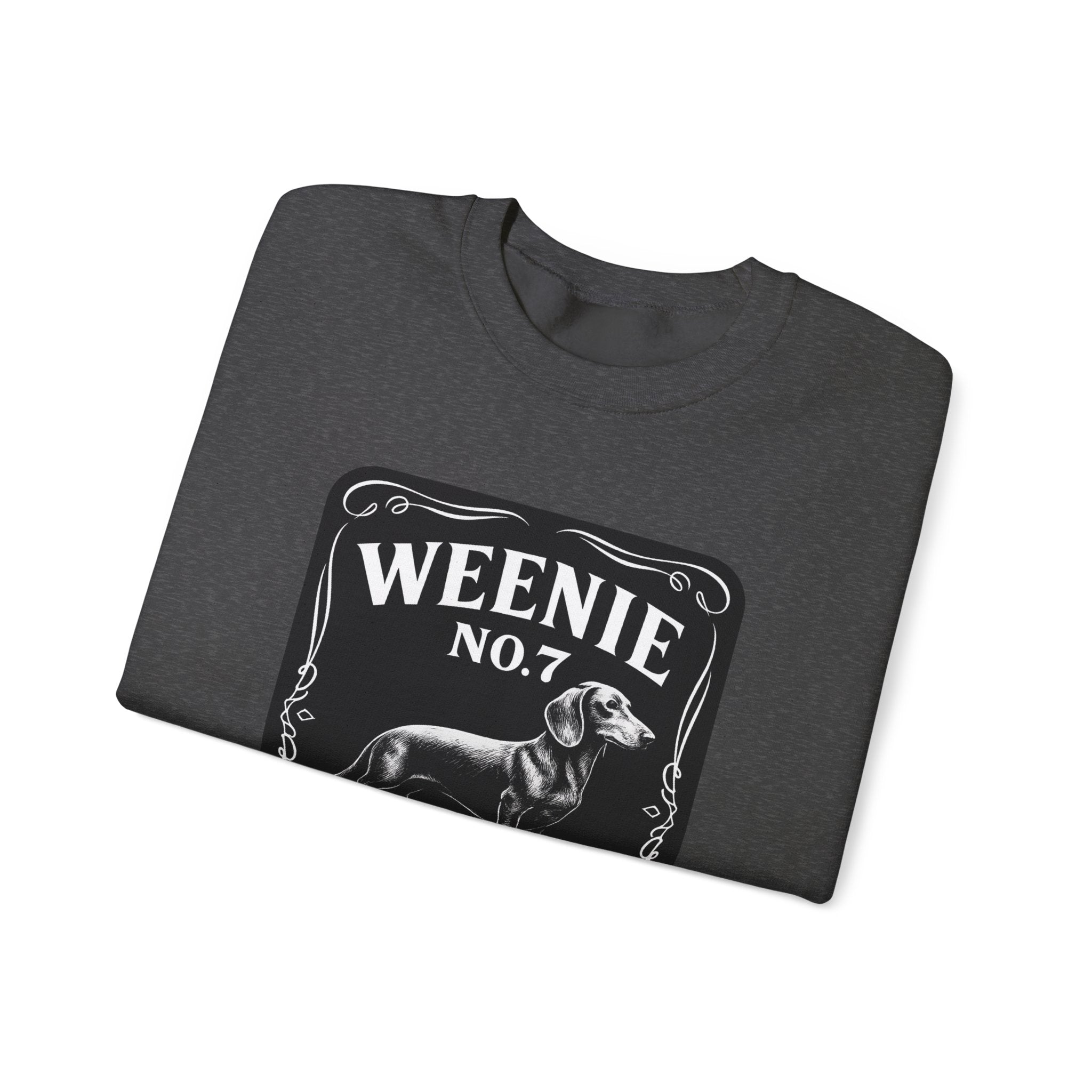 Dachshund whiskey Crewneck Sweatshirt