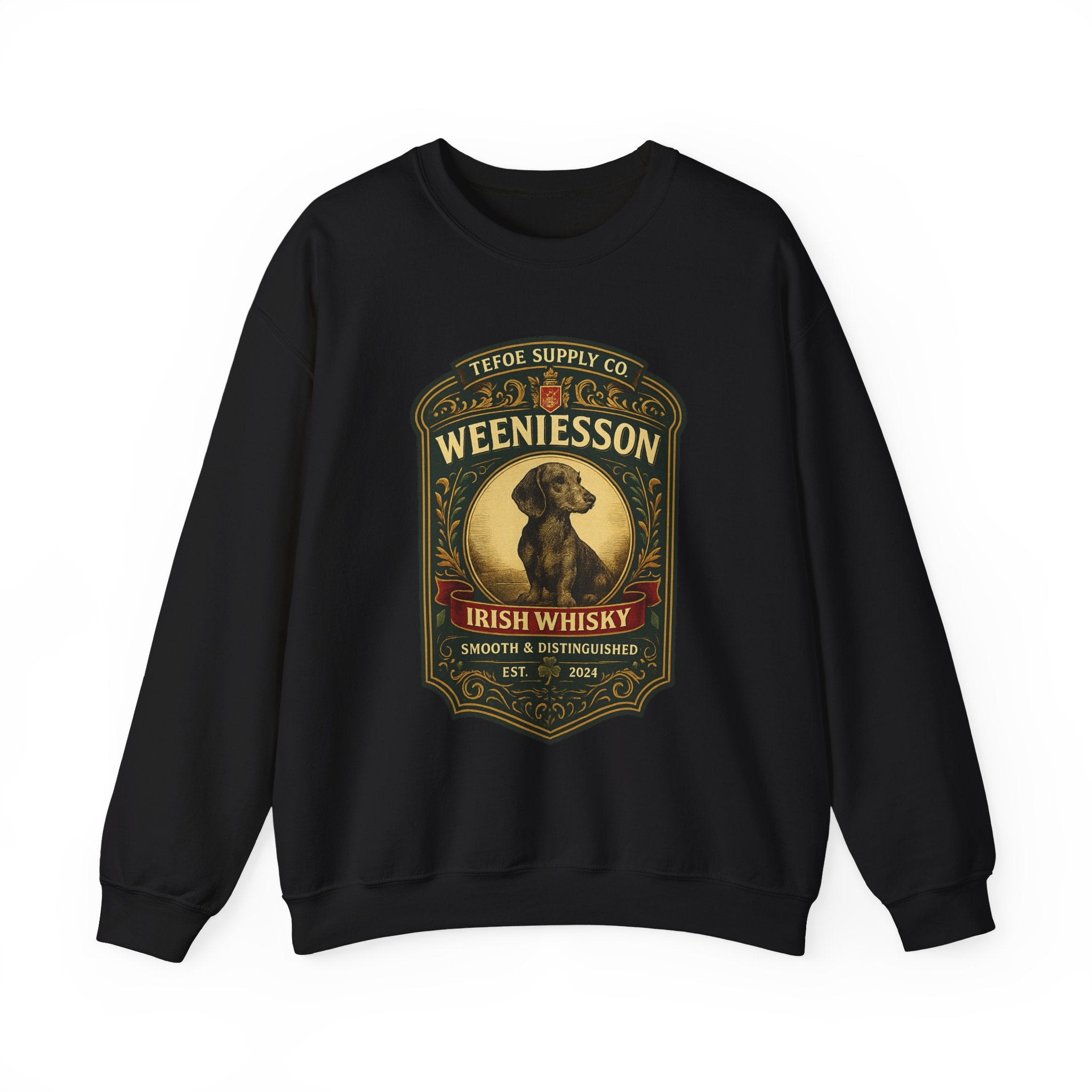 Dachshund Irish Whisky Sweatshirt
