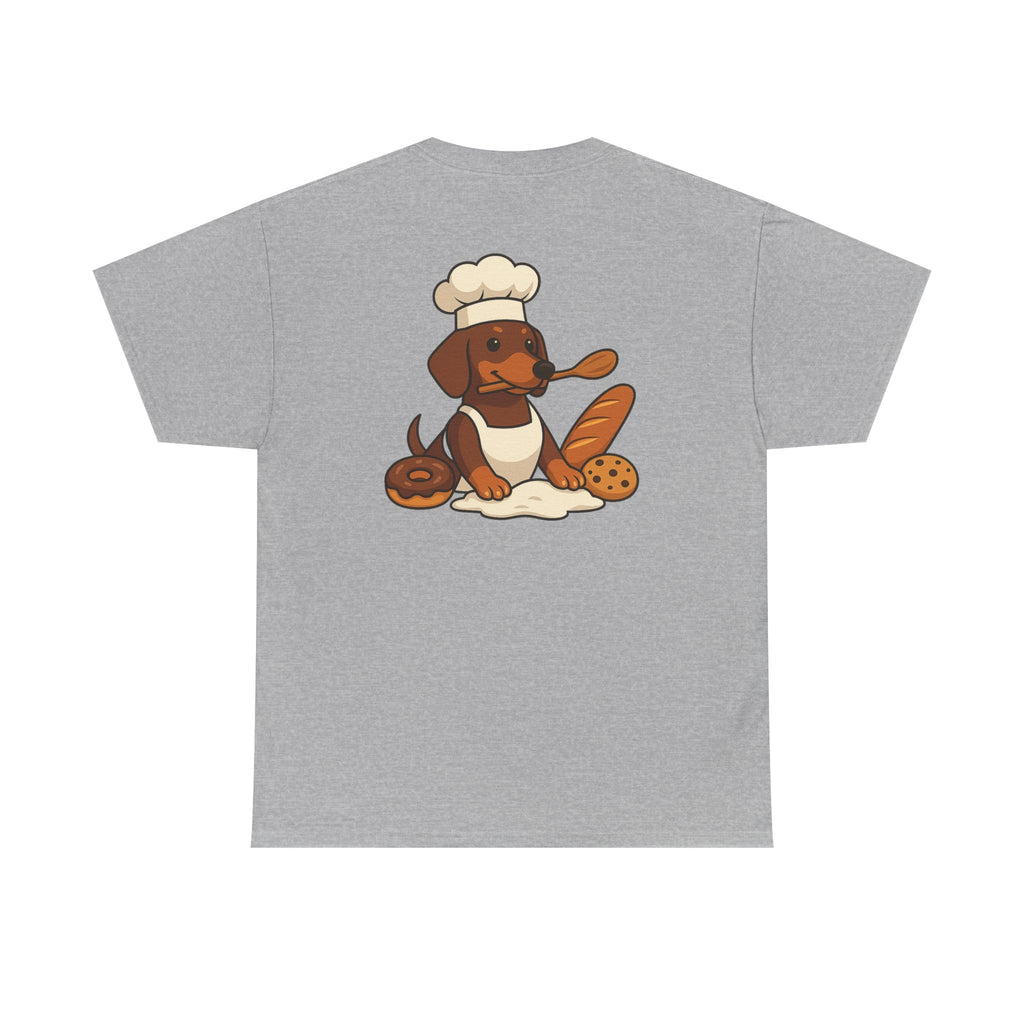 Baker Wienie Dachshund Chef Graphic Tee