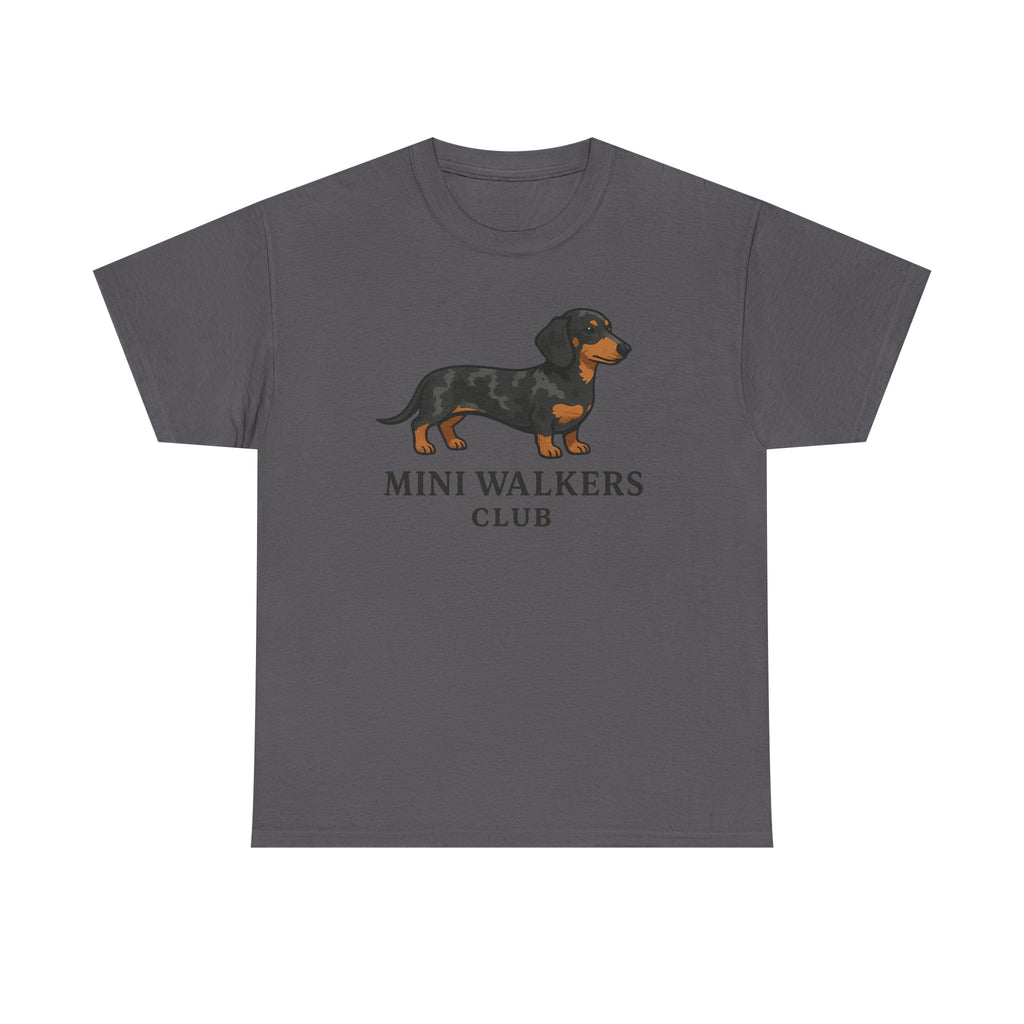 Dachshund 'Mini Walkers Club' T-Shirt