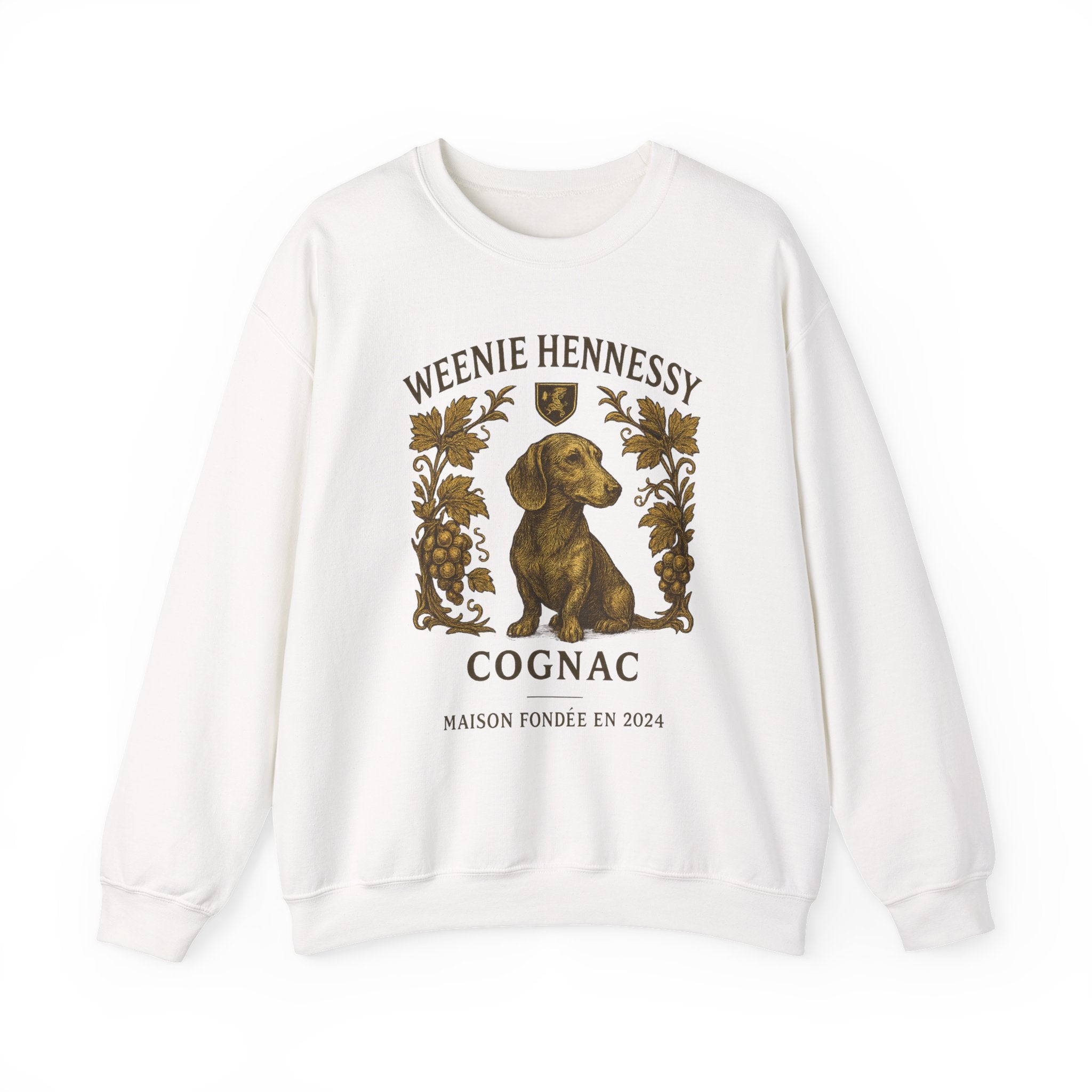 Weenie Hennessy Vintage Dachshund Graphic sweatshirt