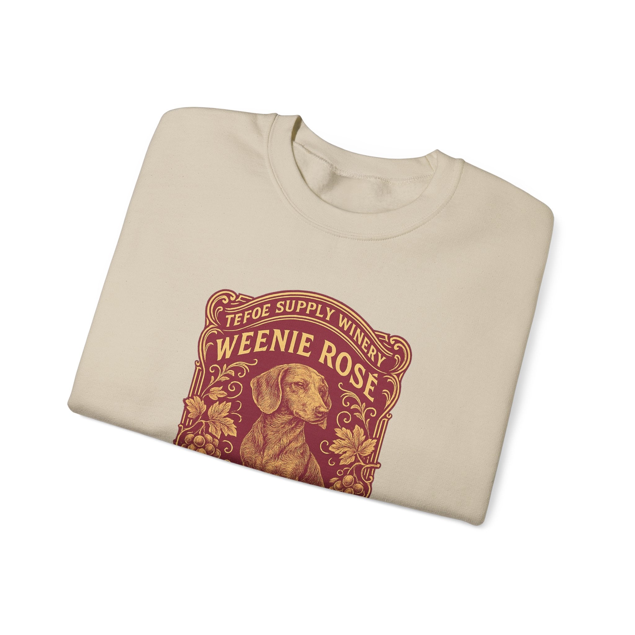 Dachshund Wine Lover Crewneck sweatshirt