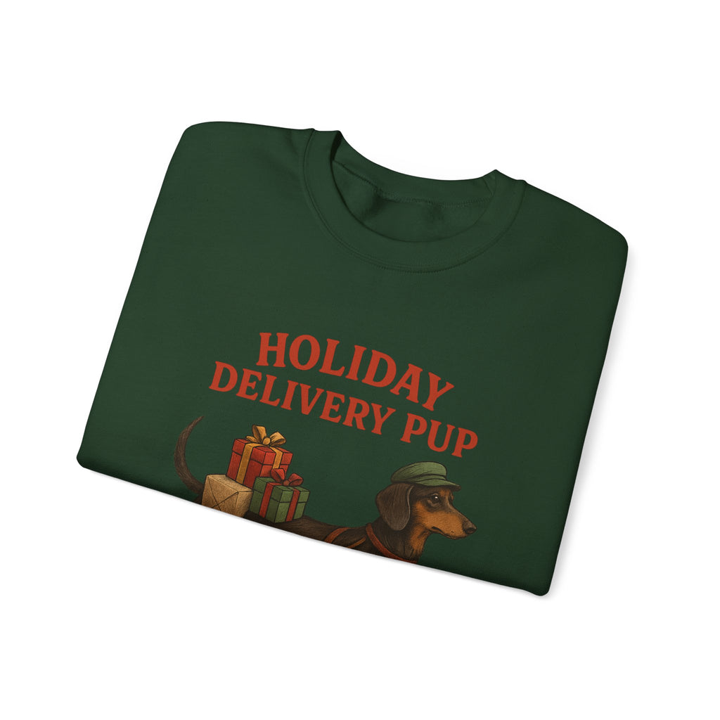Holiday Delivery dachshund Sweatshirt – Dachshund Christmas Crewneck