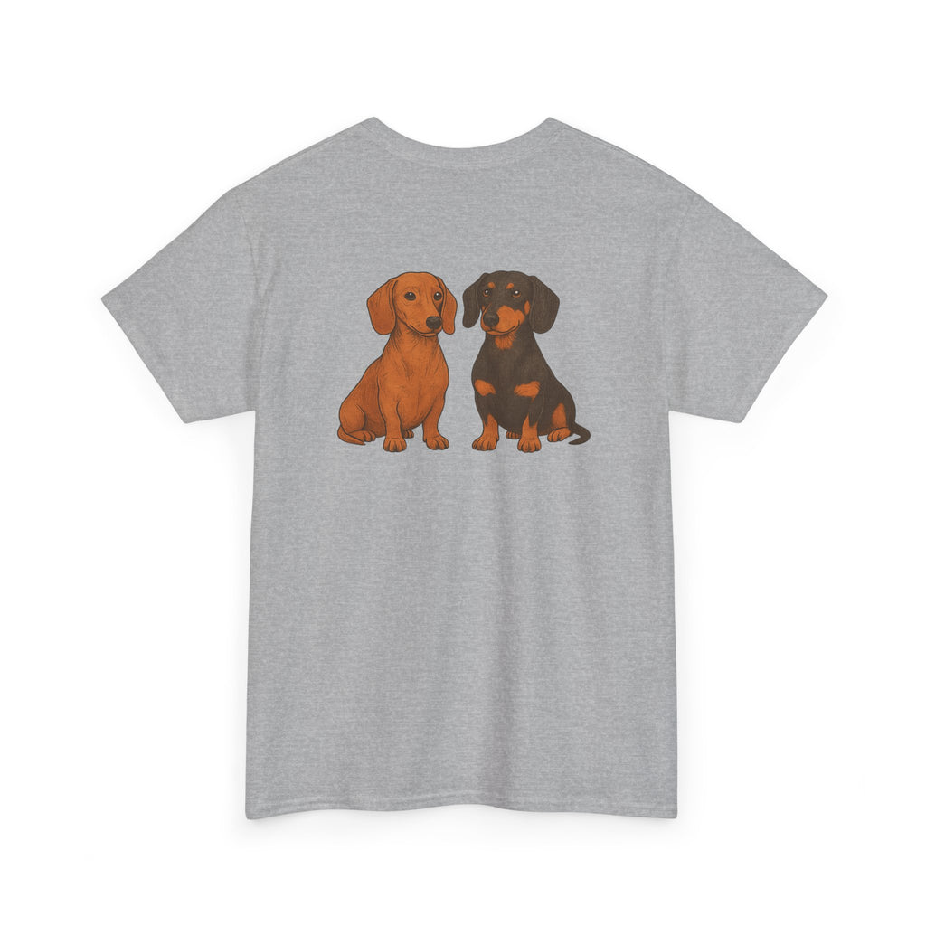 Dachshund Couple Tee - "My Better Halves" Cute Dog Lovers T-Shirt