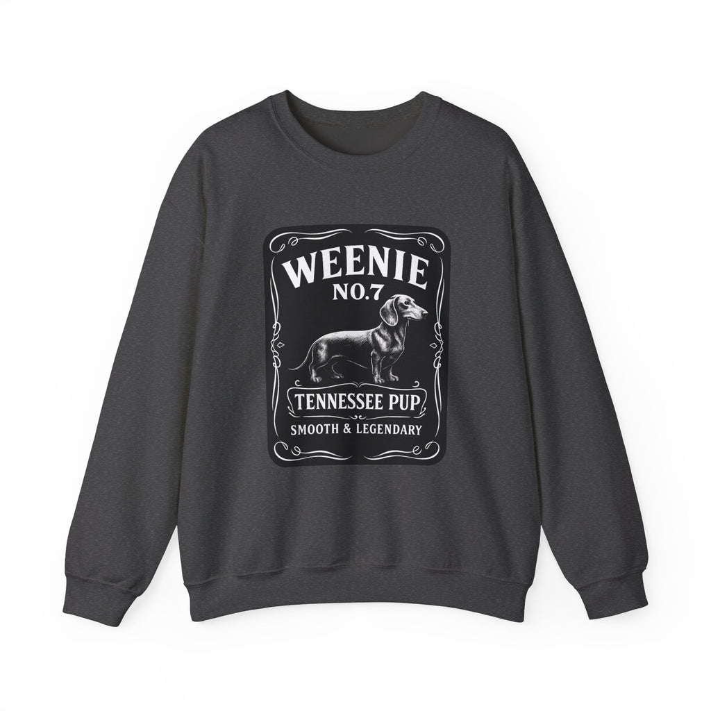 Dachshund whiskey Crewneck Sweatshirt