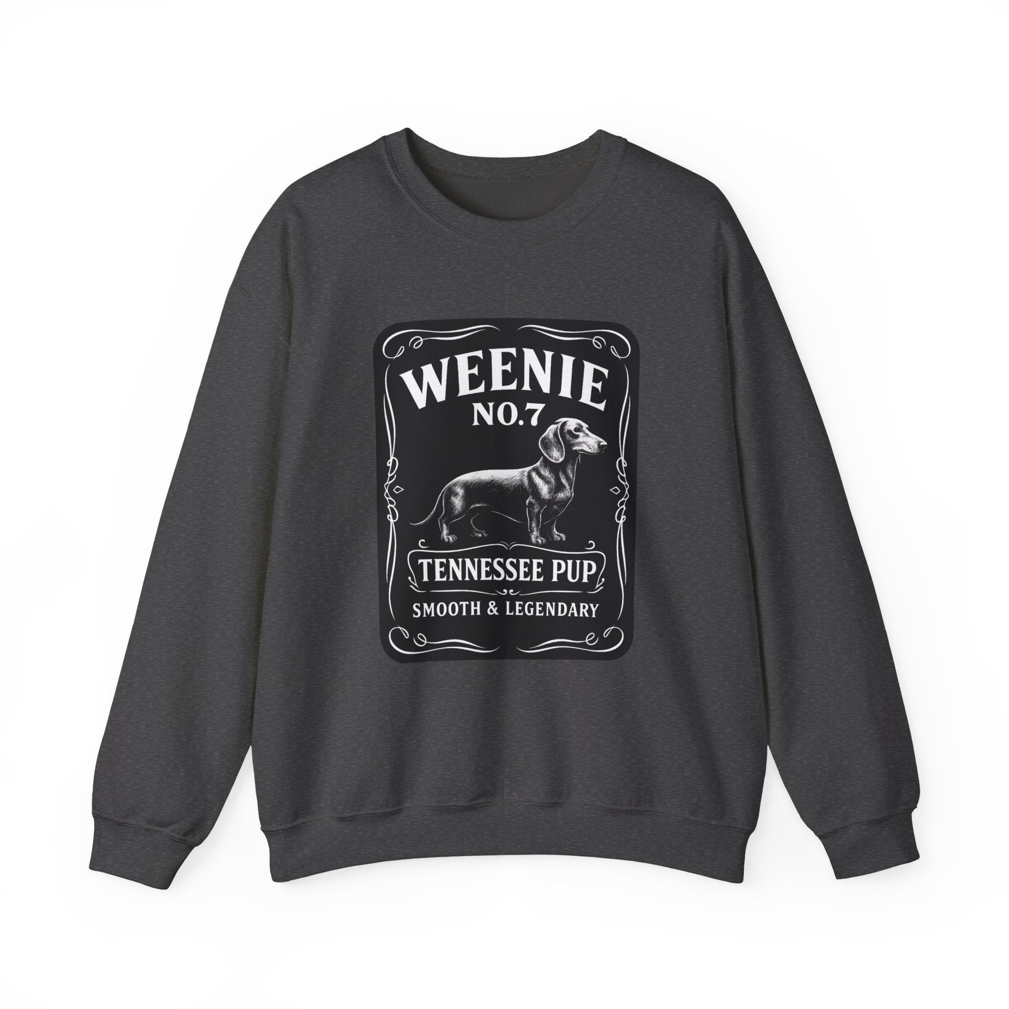 Dachshund whiskey Crewneck Sweatshirt
