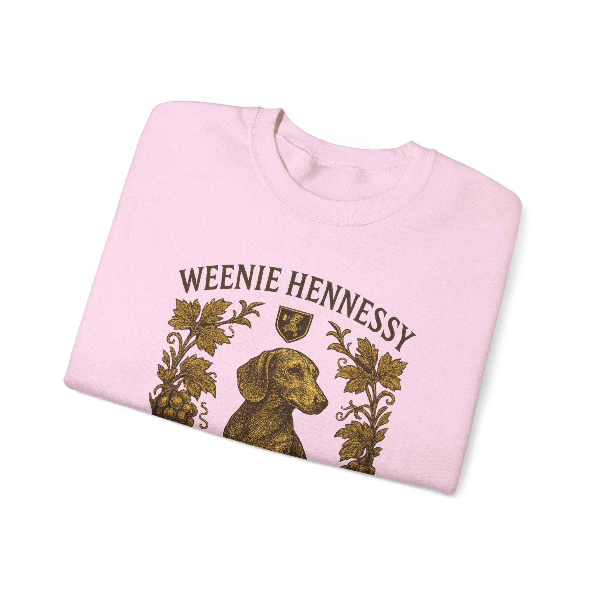 Weenie Hennessy Vintage Dachshund Graphic sweatshirt