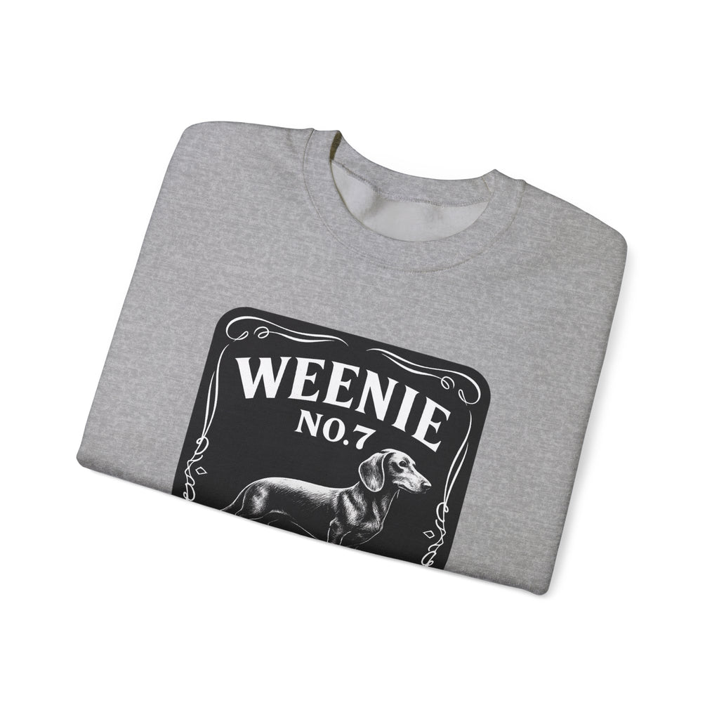 Dachshund whiskey Crewneck Sweatshirt